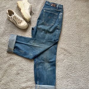 vintage Tommy Hilfiger high rise jeans